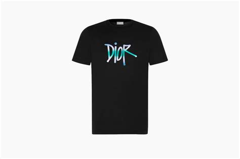 dior x stussy t shirt|dior stussy collab 2020.